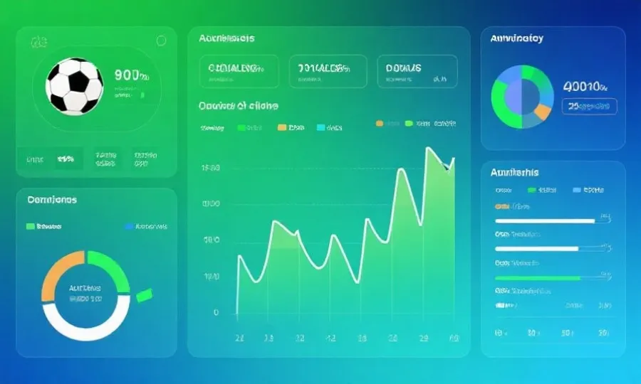 足球数据分析示意图