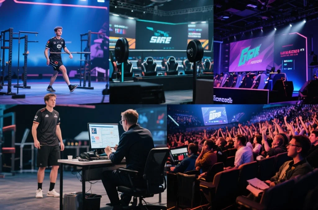 展现电竞产业多元化面貌，包括训练、策略和赛事组织